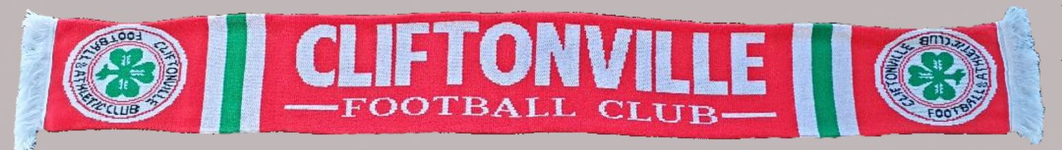 Cliftonville badged scarf